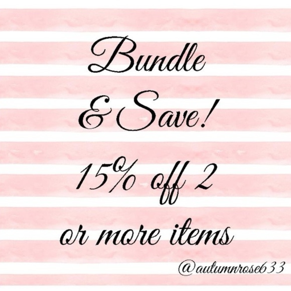 15 % discount on bundles